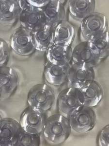 Clear Plastic Bobbin Sewing Machine/Portable Mesin/Bobbin/Sekoci platic/Portable Sewing Machine/Mesin Jahit Spareparts