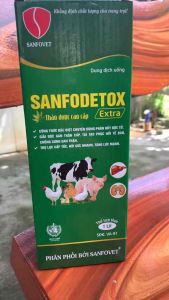 Sanfodetox extra thảo dược hỗ trợ đào thải chất dư thừa 1lit
