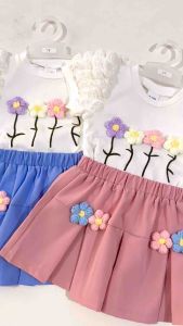 [0-4th] SETELAN ANAK LENGAN BALON BAJU ANAK PEREMPUAN BALON PUFF