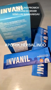 INVANIL ASLI 100% ORIGINAL OBAT HERBAL ATASI NYERI SENDI & TULANG OTOT KAKU REMATIK