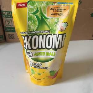 Ekonomi Cairan Pencuci Piring Nanas - 650 ml Liquid
