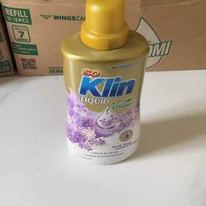 SoKlin Liquid Nature French Lilac - 720 ml Detergent Tumbuhan Konsentrat