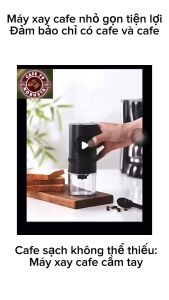 Máy xay cà phê đa năng cổng sạc Type-C dung lượng Pin cao cối mài gồm nhiều chế độ mài hạt cà phê 79