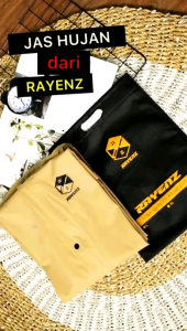 Jaz Hujan Tergacor Setelan Pria dan Wanita bahan PVC Tebal 025 Anti Rembes by Rayenz