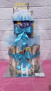 Tower Cake | Snack Cake | Money Cake | Cake Uang Tarik | Hadiah Surabaya