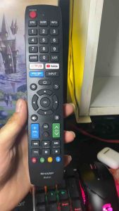 Remote Control SHARP Smart TV Original with Battery - Universal Plug Type