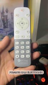Remote điều khiển FPT Play Box FX6-2ND màu trắng . Đồ bấm FPT box Tặng kèm pin sử dụng