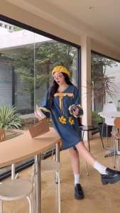 เดรสผ้ายีนส์