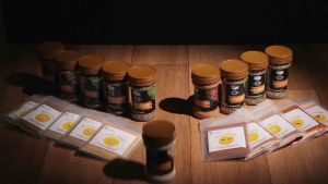 Dapoer Natasya - Biji Rami Bubuk | Brown Flaxseed Powder | Kualitas Premium | Murni | Botol (60gram)