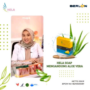 Sabun Anti Jerawat Hela Lemon Soap 1 pcs 30gr