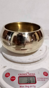 mangkuk kuningan / singing bowl brass