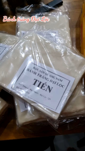 6 Bịch Bánh Tráng Đại Lộc (3KG) - Đặc sản Quảng Nam bánh tráng cuốn thịt heo chấm mắm nêm chuẩn vị quê - Đóng gói tiện lợi 500g/bịch