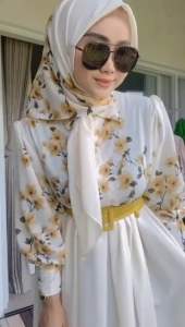 PROMO TERMURAH TERBARU KAIN MOTIF SHANTEL | BRIDESMAIDS MOTIF ( harga untuk 3 meter ) iem4textile