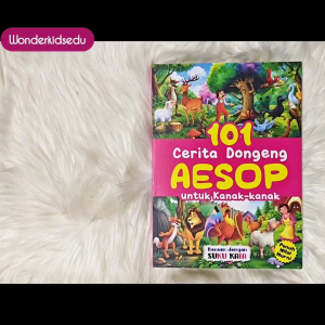 101 Cerita Dongeng Aesop Untuk Kanak Kanak Bacaan dengan Suku Kata - Cerita Pengajaran Budak Sekolah