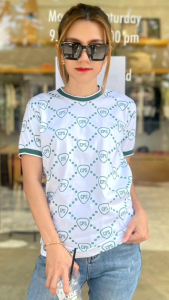 เสื้อยืดงานสกรีนพิมพ์ลาย คอกลม ใส่ได้ทั้งหญิง และชาย - หมายเหตุ: 100% การผลิต เทคโนโลยี ยุบได้ไว้ที่ทันสมัย