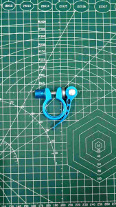 Seat Clamp / Seat Clamp Sepeda / Pengunci Sadel Sepeda 254mm Merk Atlantis Warna Biru