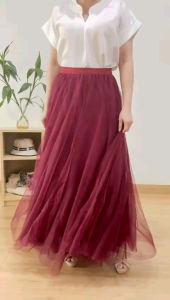 Rok Panjang Maksi Tulle Tutu: Modis, Classy & Elegant