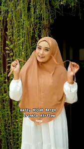 KERUDUNG TALI (L) / HIJAB CRINKLE AIR FLOW TERBARU (Seri A) CRINKTALI-L