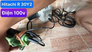 Máy hút thổi bụi Hitachi hàng bãi xài điện 100 volt