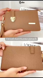 POUCH KANIA BY GABIA ANTI AIR. dompet untuk hp dan uang