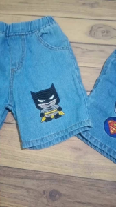 Celana Pendek Anak Usia 1-4 Tahun Motif Superhero