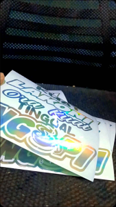 Stiker Kuat Lakoni Ora Kuat Tinggal Ngopi Cutting Sticker Motor Murah