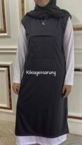SINGLET GAMIS UMRAH KANTONG DEPAN DALAMAN GAMIS PERLENGKAPAN UMRAH WANITA
