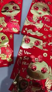 Angpao imlek 5 lembar/angpao sincia ular/Angpao imlek 2025