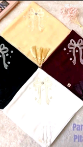 Square Terbaru Hijab Pita Coquetta Paris Jodeal Permata Tassel Jilbab Segi Empat Pita Besar Quantyti Tabur Bintang Muslim By Borv