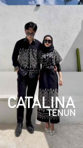 SET COUPLE TENUN CLARA DRESS NEW BLACK