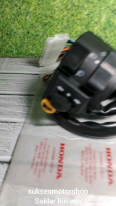 Saklar holder kiri tombol sein dim on off lampu klakson honda win old cdi