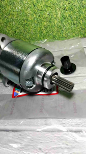 Dinamo starter starter assy honda kirana karisma supra x 125 blade new helmin supra x injeksi pnp shogun 125 RR dan axelo