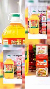 Dầu ăn Cái Lân 5 lít - Tặng 1gói Bột Ngọt Hạt Lớn 100gr 1gói Bột Canh 190gr 1gói Hạt Nêm 55gr