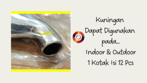 \"ORI\" Kran Keran Air Tembok Taman Wudhu Mesin Cuci 1/2\" Onda CLS 04 Kuningan CLS04