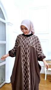 kaftan Najwa baju muslim Arafah Batik Rayon