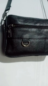 tas kulit slempang pria / selempang pria kulit asli/handbag pria kulit sapi asli