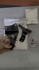 LEGIT MOTO 12663- FOOTREST BRACKET FOR MIO SPORTY MOTORCYCLES-GLOSSY BLACK
