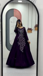 Premium Embroidered Gown – Elegant Collection