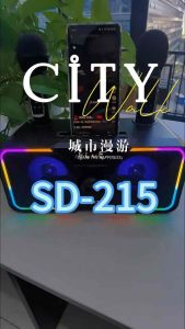 SDRD - SD215 Karaoke Bluetooth Speaker with Dual Wireless Microphones