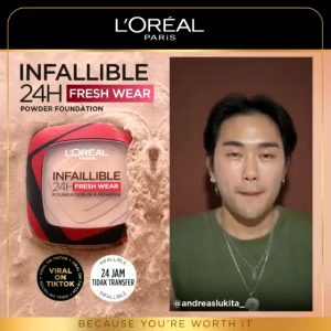 L'OREAL INFALLIBLE 24H FRESH WEAR POWDER FOUNDATION