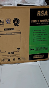 CHEST FREEZER RSA CF210/RSA FREEZER BOX 199L NEW SERIES