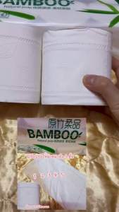 กระดาษทิชชู่ไร้แกน Bamboo เขียว หนา 5 ชั้น แพ็ค 10 ม้วน แน่นๆ สุดคุ้ม มีราคาส่ง (เลือกสั่งตามจำนวนที่ต้องการ)