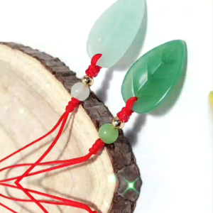 [Chi Chi] Móc Khóa Dây Đeo Điện Thoại Hình Chiếc Lá Đơn Giản - MS099