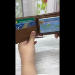 DOMPET PRIA KULIT IMPERIAL HORSE KANCING UKURAN MINI JERUK HALUS