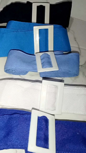 girls clothing uniforms/ DARK NAVY BLUE PIPING/baby collar katrina/ built in string tie/ baby collar/ send your actual shoulder measurements for clarification/ Katrina fabric/