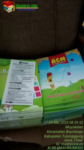 Buku Metode Aku Cepat Membaca (ACM) Latin untuk Belajar Anak PAUD TK SD/MI Satuan dan Grosir