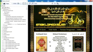Aplikasi Ensiklopedi Islam Tafsir Hadits Aqidah Akhlak Fikih