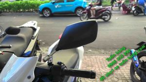 Kính Chiếu Hậu Xoay 360 độ kiểu Sh Vision HÀNG ĐẸP cho Các Loại Xe Máy - Lẻ 1 Cái