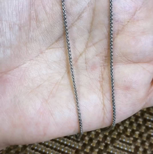 สร้อยสแตนเลสแท้100% คุณภาพดีแข็งแรง(ไม่แพ้ไม่ลอกไม่ดำ) เส้นเล็ก งานละเอียด ปราณีต