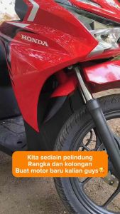 Pelindung Kolongan Sambungan Spakbor Depan Beat New / Beat Street New 2024 Terbaru